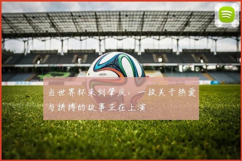 当世界杯来到肇庆，一段关于热爱与拼搏的故事正在上演