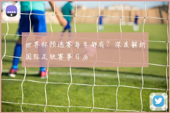 世界杯预选赛每年都有？深度解析国际足联赛事日历