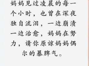 母亲ちゃんとしようよっ翻译【母亲ちゃんとしようよっ翻译：怎样才能成为更好的母亲？】