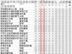 暗黑破坏神2顶级装备全解析：追求极致战力，这些神器你值得拥有