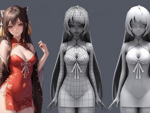 3dmax 成品资源动漫——丰富的动漫角色模型资源库