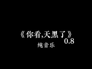 抖音热曲揭秘：如果天黑之前来得及，我要忘了你的眼睛背后的旋律传奇