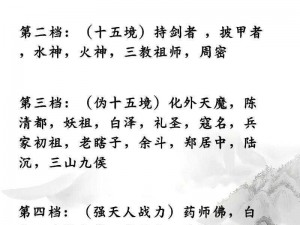 古今江湖风云变幻，门派林立，论及最强门派——古今江湖最强门派实力解析与推荐攻略