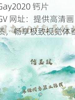 Gay2020 钙片 GV 网址：提供高清画质，畅享极致视觉体验