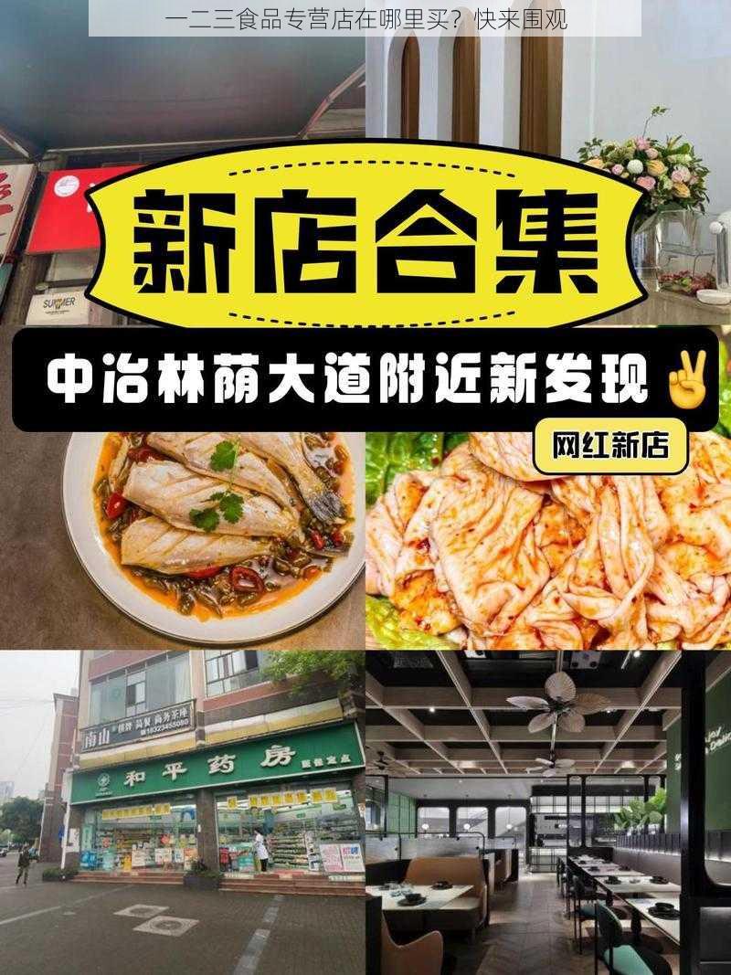 一二三食品专营店在哪里买？快来围观