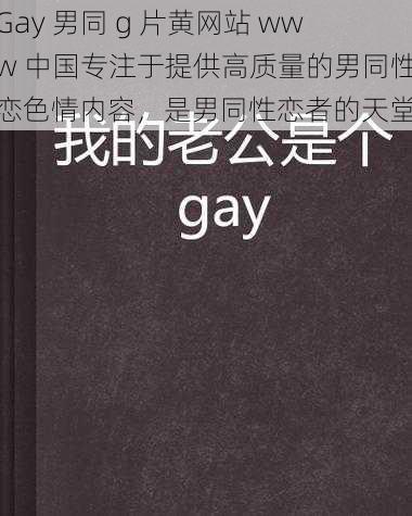 Gay 男同 g 片黄网站 www 中国专注于提供高质量的男同性恋色情内容，是男同性恋者的天堂