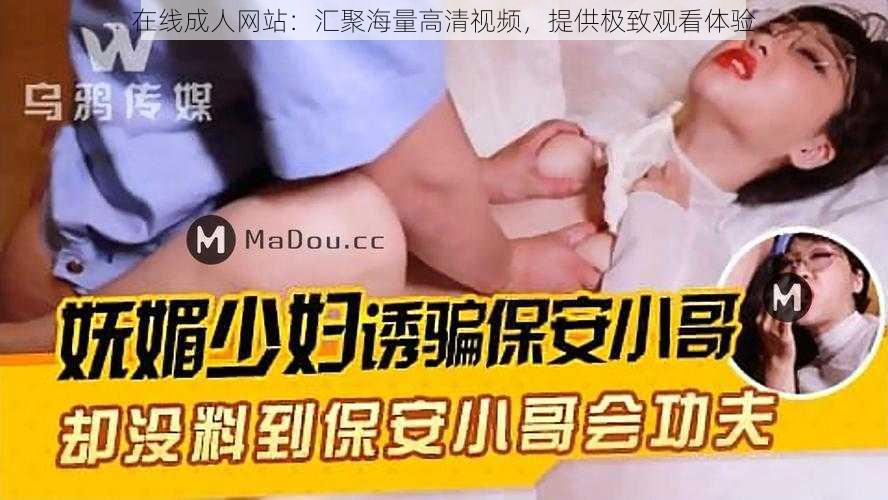 在线成人网站：汇聚海量高清视频，提供极致观看体验