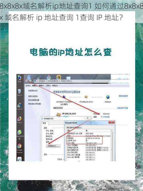 8x8x8x域名解析ip地址查询1 如何通过8x8x8x 域名解析 ip 地址查询 1查询 IP 地址？