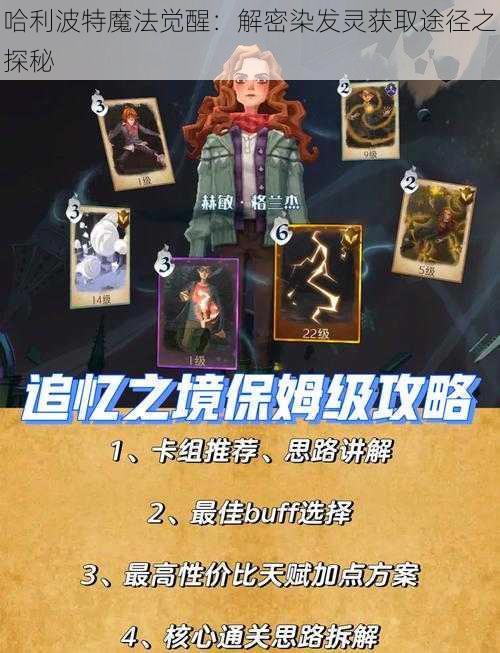 哈利波特魔法觉醒：解密染发灵获取途径之探秘