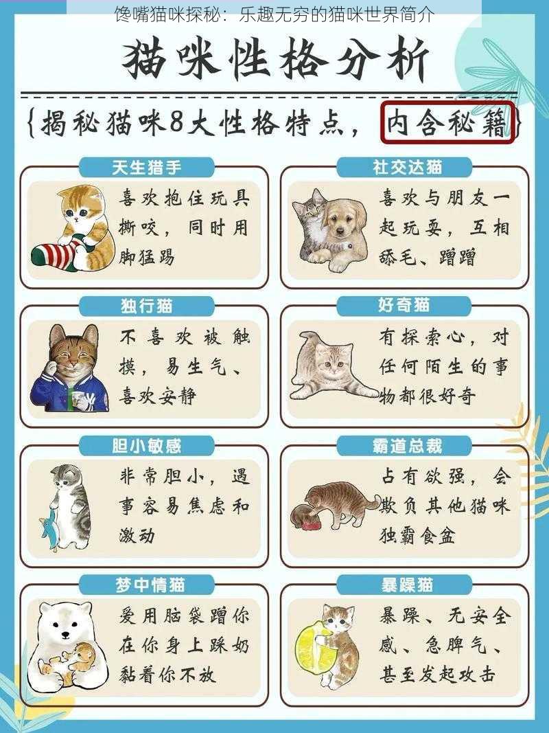 馋嘴猫咪探秘：乐趣无穷的猫咪世界简介