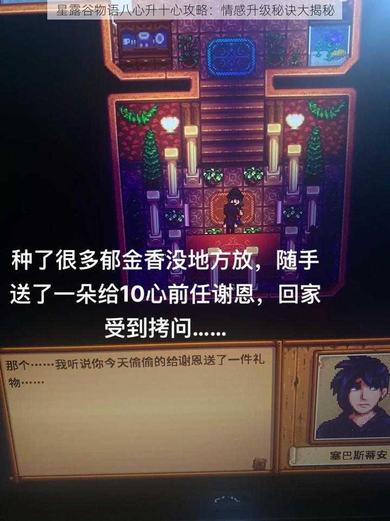 星露谷物语八心升十心攻略：情感升级秘诀大揭秘