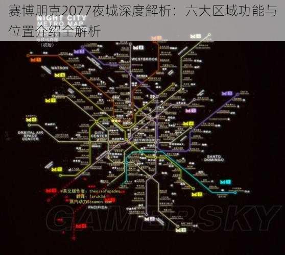 赛博朋克2077夜城深度解析：六大区域功能与位置介绍全解析