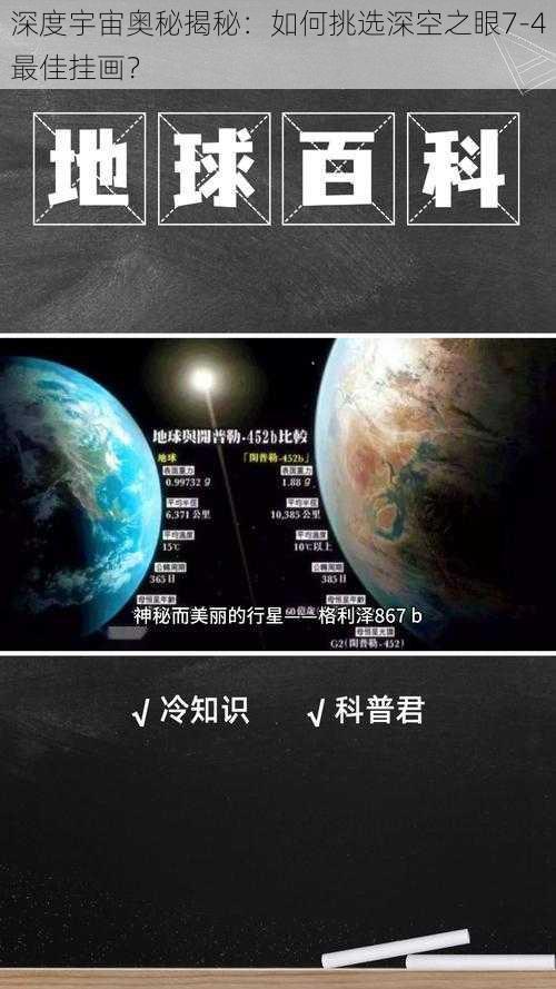 深度宇宙奥秘揭秘：如何挑选深空之眼7-4最佳挂画？