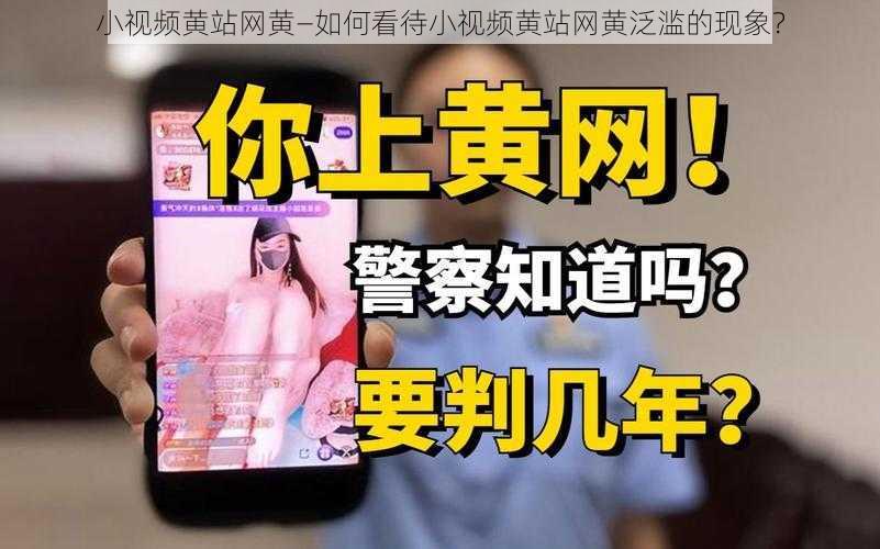 小视频黄站网黄—如何看待小视频黄站网黄泛滥的现象？